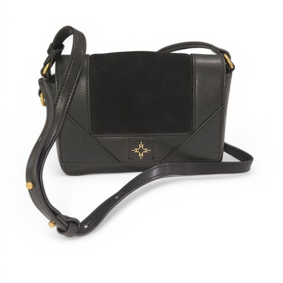 India Hicks Handbags - India Hicks Women's Fussy Sarah Crossbody Elevated Basics Quiet Luxury Black Bag